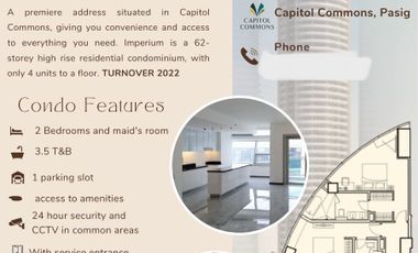 The Imperium at Capitol Commons 2br for sale via deed of assignment