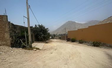 Lote de 1750 m2 en Cieneguilla una de las zonas con mayor crecimiento y desarrollo en Lima.