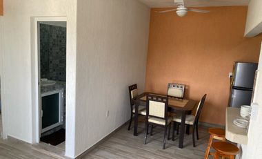 Hermoso departamento amueblado en renta a solo 4 cuadras del mar en Cozumel