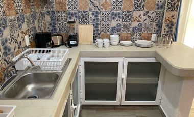 Hermoso departamento amueblado en renta a solo 4 cuadras del mar en Cozumel