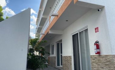 Hermoso departamento amueblado en renta a solo 4 cuadras del mar en Cozumel