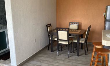 Hermoso departamento amueblado en renta a solo 4 cuadras del mar en Cozumel