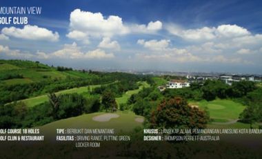 Jual Tanah di Resort Dago Pakar Bandung, Dijual Tanah di Dago Pakar Resort