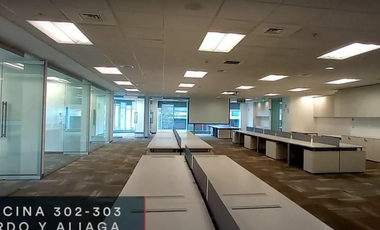 Oficina Implementada - 415 m² en Pardo y Aliaga