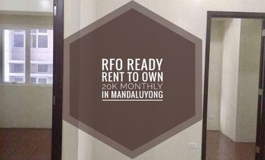 Pet Friendly 2Bedroom RFO Ready 20K Monthly 0 Downpayment Condo in Mandaluyong Shaw Pioneer Boni