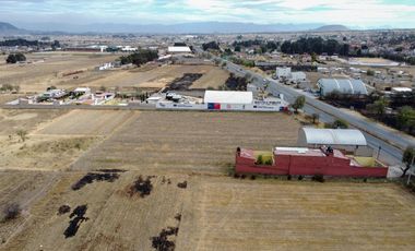 TERRENO EN VENTA EN ZINACANTEPEC SAN JUAN DE LAS HUERTAS SOBRE AUTOPISTA
