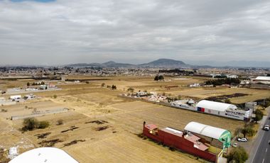 TERRENO EN VENTA EN ZINACANTEPEC SAN JUAN DE LAS HUERTAS SOBRE AUTOPISTA