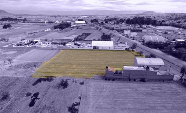 TERRENO EN VENTA EN ZINACANTEPEC SAN JUAN DE LAS HUERTAS SOBRE AUTOPISTA