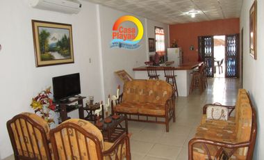 Casa de Venta en Playas, via a Data, ciudadela cerrada con salida al mar