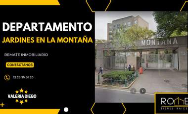 Maravilloso Departamento En Jardines En La Montaña, Tlalpan, Cdmx ADJUDICADO!!