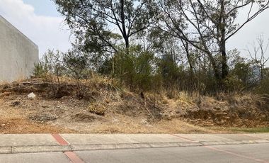 BOSQUE REAL  LAS PERGOLAS TERRENO CON VISTA INIGUALABLE
