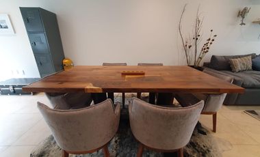 Renta Casa Tipo Townhouse AMUEBLADA 2 Habs. con Rooftop