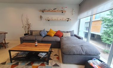 Renta Casa Tipo Townhouse AMUEBLADA 2 Habs. con Rooftop