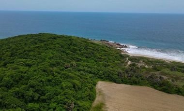 Terreno Frente Al Mar en El Risco de playa Punta Escondida, Puerto Escondido