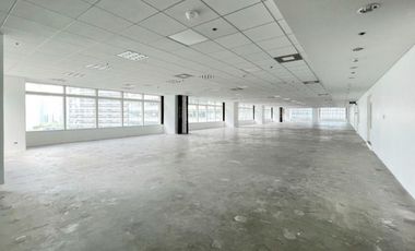 1,637.98 sqm Warm Shell Office Space for Rent in Ayala Avenue corner Sen Gil Puyat Avenue Makati City