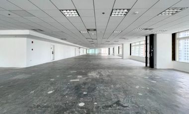 1,637.98 sqm Warm Shell Office Space for Rent in Ayala Avenue corner Sen Gil Puyat Avenue Makati City