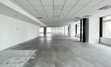 1,637.98 sqm Warm Shell Office Space for Rent in Ayala Avenue corner Sen Gil Puyat Avenue Makati City