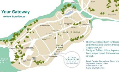 1BR Royal Oceancrest Panglao 2 in Brgy. Dao. Dauis, Bohol 30sqm