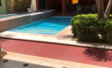 EN RENTA DEPARTAMENTOS AMUEBLADOS DE DOS RECÁMARAS CON PISCINA COMPARTIDA