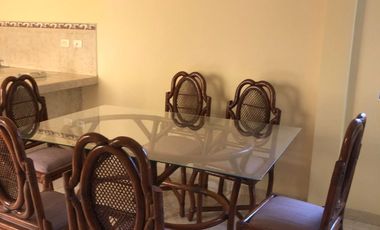 EN RENTA DEPARTAMENTOS AMUEBLADOS DE DOS RECÁMARAS CON PISCINA COMPARTIDA