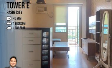 Beautiful and Clean One Bedroom condo unit for Sale in The Grove Rockwell Tower E at Pasig City