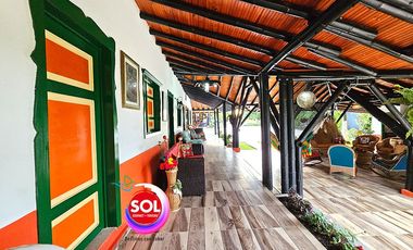 Alojamiento rural con piscina, alquiler en Quimbaya Quindío,Finca eje cafetero