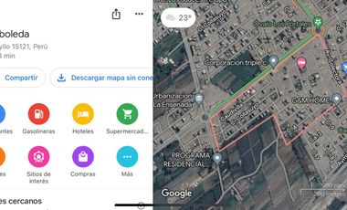 Venta De Terreno 119M- Urb. La Arboleta 1Ra Etapa- Carabayllo