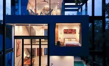 Luxury Modern Pool Villa Loft in Bangkrajao, Samutprakan for Rent and Sale