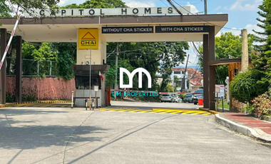 For Sale: Lot with Old House at Capitol Homes, Quezon City