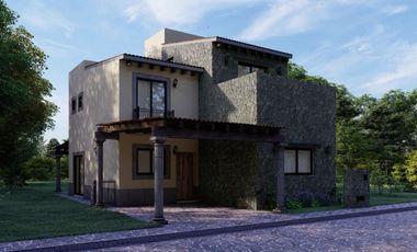 Casa de 1 planta con 3 rec y estudio en Magnolia Residencial Sn Miguel d Allende