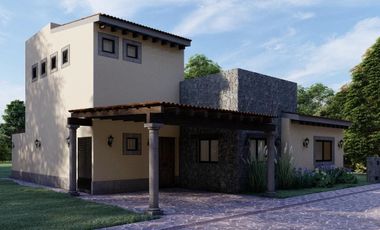 Casa de 1 planta con 3 rec y estudio en Magnolia Residencial Sn Miguel d Allende