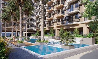 1 BR-prime condo unit w/ Balcony Facing Amenities near Entertainment City