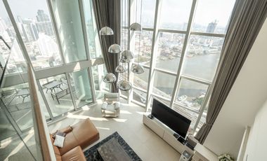 The River by Raimon Land- High Floor, Beautifully Furnished, Riverfront 4 Beds Duplex for Sale & Rent!