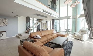 The River by Raimon Land- High Floor, Beautifully Furnished, Riverfront 4 Beds Duplex for Sale & Rent!