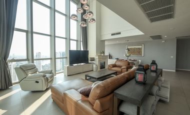The River by Raimon Land- High Floor, Beautifully Furnished, Riverfront 4 Beds Duplex for Sale & Rent!