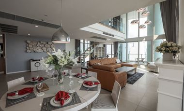 The River by Raimon Land- High Floor, Beautifully Furnished, Riverfront 4 Beds Duplex for Sale & Rent!