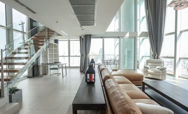 The River by Raimon Land- High Floor, Beautifully Furnished, Riverfront 4 Beds Duplex for Sale & Rent!