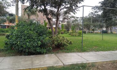 Vendo Terreno 100m2 - Doble Frente - Frente a parque - San Diego SMP