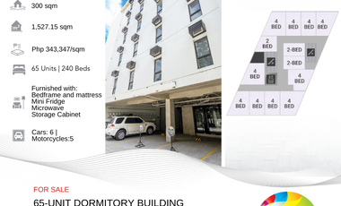 For Sale: 65-Unit Dormitory Building, West Rembo Makati City, P100M