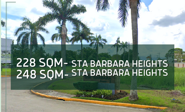 RESIDENTIAL LOTS FOR SALE IN STA BARBARA HEIGHTS