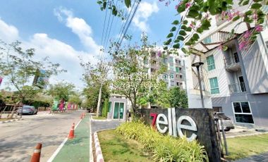 Condo for rent in the area of Salaya, Mahidol, Tangsin, Sahaporn, Mahasawat, Boromarajonani, Phutthamonthon: Zelle Salaya: 30.33 square meters.