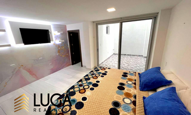 Suite amoblada en renta, Urbanización privada ciudad del mar, Manta