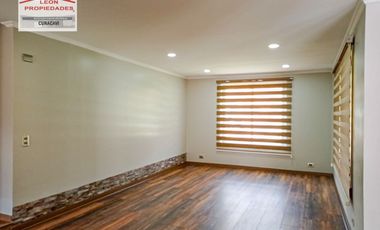 🏠León Propiedades vende moderna casa estilo mediterraneo en sector Cuyuncavi Alto🏠