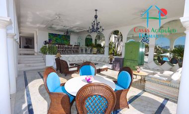 Casa en renta vacacional con alberca y áreas de jardín, sky roof, bar y asador