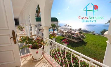 Casa en renta vacacional con alberca y áreas de jardín, sky roof, bar y asador