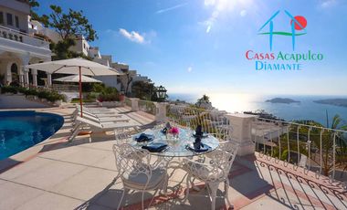 Casa en renta vacacional con alberca y áreas de jardín, sky roof, bar y asador
