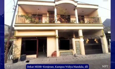 Rumah Ploso Timur Tambaksari Surabaya Timur dekat MERR Kenjeran Kampus Widya Mandala Lebak