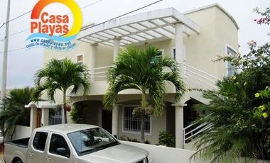 Casa grande y moderna de Venta en Playas Villamil, via a Data km 3.5