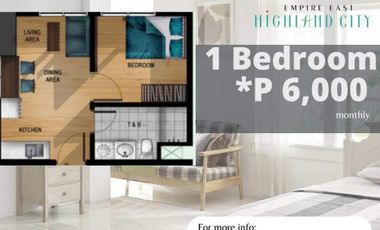 PRE SELLING INVESTMENT 1BR NEAR STA. LUCIA NO SPOT DP