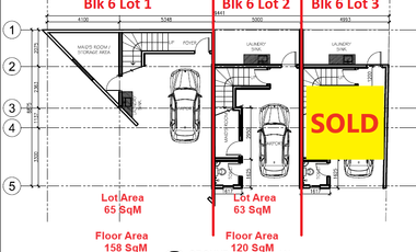 3-bedroom 3T&B Townhouse Parking + Maid Rm For Sale in Quezon City
